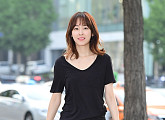 [BZ포토] 서현진, 심플한 올블랙 종방연 패션