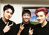 엑소 세훈·수호X광희, 얼굴이 소멸 직전…3인3색 매력 발산