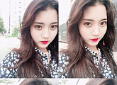 아이스크림 소녀 정다빈, 청순미 매력 발산