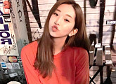 ‘언프리티랩스타3’ 케이시, 일상 공개 “입술 쭈욱”