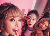 AOA 초아·설현·혜정, 간만의 근황 '여전한 섹시 미모'