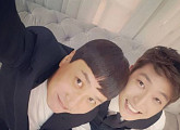 이상민-정진운, 정수리 셀카 "오랜만에 춤신춤왕을 만났다"