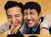 지드래곤X광희, 88년생 동갑내기의 훈훈 만남 "고마운 친구"