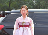 [BZ포토] 김슬기, 한복 입고 시상식 나들이~