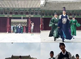 '구르미 그린 달빛' 이준혁X박보검X김유정, 당당한 워킹 '댄스 타임'
