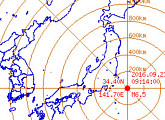 경주 지진에 이어…일본 지바현서 규모 6.5 지진 감지
