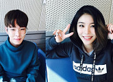 정진우·에일리, '최화정의 파워타임' 깜찍 인증샷