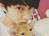 김희철, 귀여운 강아지 입양 "서장훈 형 닮은 듯"