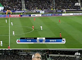 한국, 이란에 1대 0 敗…시청률은 웃었다 ‘5.779%’