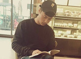 오민석, 카페서 여유로운 일상 “간만에 쉬니까 좋다”