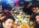 서인국, '쇼핑왕 루이' 단체 회식샷 공개 "처음으로 다같이"