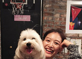 ‘해체’ 레인보우 재경, 반려견과의 일상 전해 “행복하개”