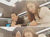 '질투의 화신' 조정석X서지혜, 촬영 중 유쾌 장난 "화홍 커플"