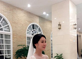 임지연, '불어라 미풍아' 웨딩 비하인드컷 공개 '청순한 신부'