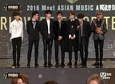 [2016 MAMA] 갓세븐, 엑소·방탄 제치고 월드와이드 페이보릿 아티스트 수상