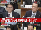 [국회 청문회] 윤소하 "김기춘, 국민들이 할 말을 잃게 만드는 증인"