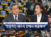 ‘밤샘토론’ 나경원ㆍ이상돈ㆍ김부겸 출연, 나 의원 “조대환 임명, 아쉬운 부분”