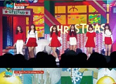 '음악중심' 여자친구-마마무-레드벨벳-트와이스...크리스마스 빛낸 걸그룹