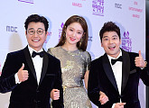 [BZ포토] 김성주-이성경-전현무, 연예대상 MC예요~