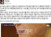 정미홍, JTBC 손석희 맹비난 "자식도 있는 사람이…애잔"