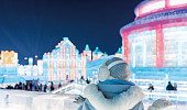 '얼음 왕국의 겨울' 중국 하얼빈 국제빙설제
