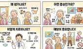 [만화로 보는 시니어 뉴스] 알레르기 비염, 마스크·손씻기로 관리하세요