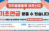 국민연금공단, 12월5일까지 거주불명자 대상 기초연금 안내 시행