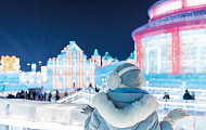 '얼음 왕국의 겨울' 중국 하얼빈 국제빙설제