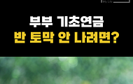 [숏] 부부가 같이 기초연금 받을 때, 주의사항 3가지