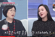 송도순 며느리 채자연 "어머니 제 얘기 듣고 아파트만 샀어도"