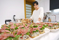 ‘편스토랑’ 김강우 서리태크림 샌드위치 완성