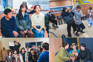 '응팔 10주년' 특집 MT, 류준열 빼고 고성 숙소 펜션 도착