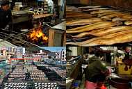 '극한직업' 고흥 생선구이 거리·고성 삼배체 굴·비금도 섬초 겨울의 맛