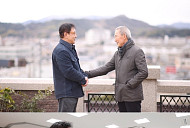 '김영철이 간다' 일본 하쿠와 그룹 권양백 회장 만남