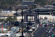 방탄소년단 기다리는 광화문, 전 세계 아미 집결