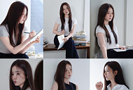 신세경, 패션 화보 비하인드 컷…지적이고 단아한 아우라