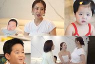 ‘슈퍼맨이 돌아왔다’ 한다감, 현실 육아 체험 '뻘뻘'