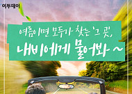 [카드뉴스 팡팡] 여름이면 모두가 찾는 ‘그 곳’, 내비에게 물어봐~
