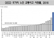 노인 교통사고 사망률 OECD 3배…남성 매주 소주 4~5병 마셔 '고위험'군