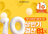 스와니코코, 창사 10주년 기념 이벤트