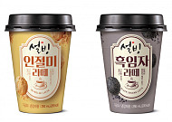 "마시는 인절미 맛보세요"…설빙, 푸르밀과 '인절미라떼'ㆍ'흑임자라떼' 출시