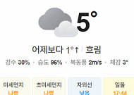 [오늘의 날씨]짙은 안개 유의…오후부터 곳곳에 비