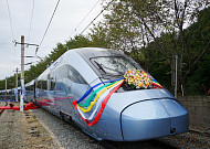 '디지털 뉴딜시대' 걸맞은 고속열차 탄생…현대로템, 320km/h 동력분산식 고속열차 출고
