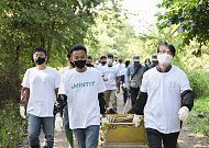 민팃, 여의도 샛강공원서 에코 캠페인