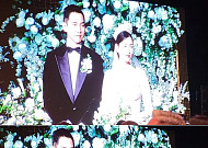 이승기♥이다인, 결혼식 현장 눈길…아름다운 웨딩드레스 자태 '눈길'