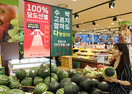 유통업계, 여름철 대표 과일 ‘수박’으로 경쟁…종류·당도↑
