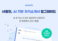 사람인, “초안 생성부터 코칭까지”…AI 자소서 업그레이드