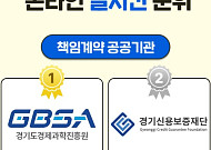 “도민이 뽑는다”...경기도 책임계약, 경기도경제과학진흥원 실시간 평가 1위