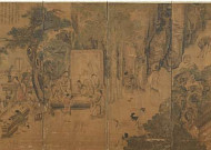 김홍도가 34세 때 그린 '서원아집도'는 어떤 작품인가?