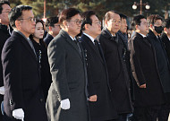 故 김수한 전 의장 영결식 거행…“말씀 새기며 책임감 갖고 어려움 헤쳐나갈 것”